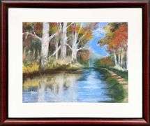 Robert Talbert Pastel Framed
