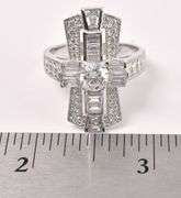 CZ Ring In Sterling Silver