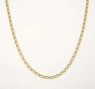 Strong 14k Standard Link Necklace