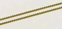 14K Yellow Gold 1.5mm Serpentine Chain Flat Wavy Link Necklace