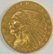 Choice BU 1926 US $2.50 Indian Gold Piece. Nice