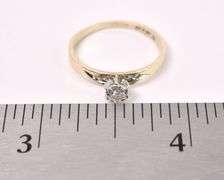 Divine Diamond Ring In Yellow Gold