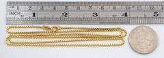 Useful 18k Box Link Necklace