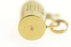 8K Yellow Gold Hofbrauhaus Articulated German Beer Stein Charm/Pendant
