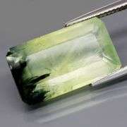 Superb 14.57ct rutilated Prehnite