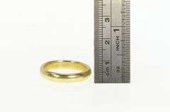 18K Yellow Gold 4.2mm Thick Tiffany & Co Vintage Wedding Band Ring