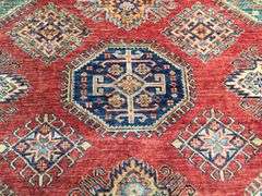 Exquisite Fine Geometric Super Kazak Rug 9x12