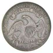 1827 Capped Bust Half Dollar o-114 R5+
