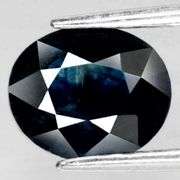 Silky! 1.69ct HEATED ONLY dark blue Sapphire