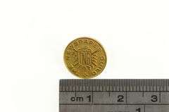 10K Yellow Gold Newspaper Guild Journalist Vintage Lapel Pin/Brooch