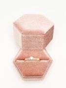 14kt Solid Yellow Gold Diamond Ring