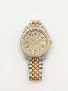 New! Rolex DateJust with 20.0 CTW of Diamonds