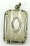 Beautiful Antique English Sterling Silver Vinaigrette