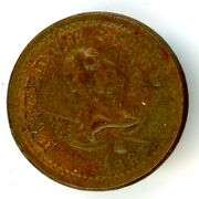 1863 Broas Pie Bakers Civil War Token in VF+