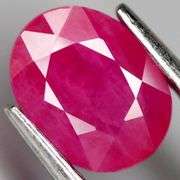 Stunning violet red 1.75ct Winza Ruby