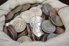 $500 Bag Of Kennedy Half Dollars Clad