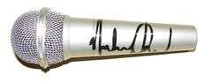 Michael Jackson Autographed Facsimile Signed Microphone