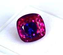 RARE-UNHEATED-UNTREATED-NATURAL-BI-COLOR- 11.00 CARAT PITAMBARI SAPPHIRE LOOSE GEMSTONE!