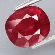 Striking 3.65ct raspberry red Rhodolite Garnet