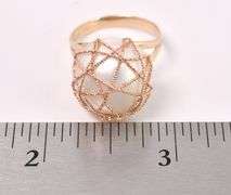 Splendid Pearl Ring In 14K Yellow Gold