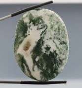 Amazing 91.84ct Moss Agate cabochon