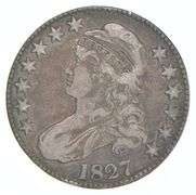 1827 Capped Bust Half Dollar