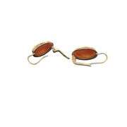 18K YELLOW GOLD CAMEO EARRINGS