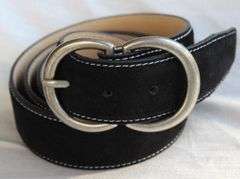 Classy Fine Quality Suede Belt, Made In Italy