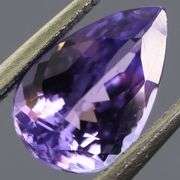 Amazing 1.60ct pear cut Tanzanite
