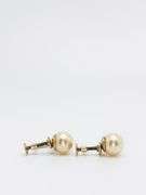 BEAUTIFUL PEARL EARRINGS IN SOLID YELLOW GOLD