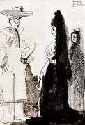 Picasso Matted Art Print
