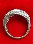 CERTIFIED BRAND NEW 14K WHITE GOLD AND DIAMOND RING