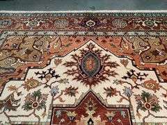 Fine Persian Serapi Design 9x12