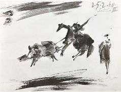 Picasso Matted Art Print