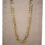 14K YELLOW GOLD FLAT MIAMI CUBAN LINK CHAIN