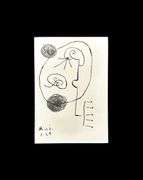 Miro Matted Art Print
