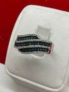 CERTIFIED BRAND NEW 14K WHITE GOLD AND DIAMOND RING