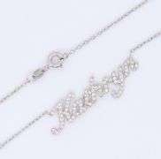 Stunning Round Brilliant Cut Diamond Kathryn Pendant on Chain Necklace