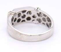 Gent's White Gold approximate 0.50ctw Diamond Two Tone Ring