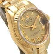 Ladies Rolex Datejust President 6917, 18K Gold, W/Box & Booklet