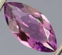 Marquise cut 2.59ct Brazilian Amethyst