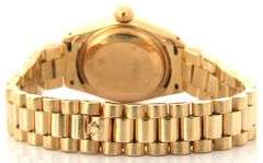 Ladies Rolex Datejust President 6917, 18K Gold, W/Box & Booklet