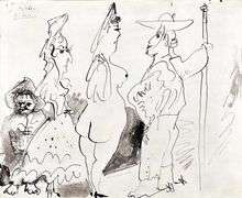 Picasso Matted Art Print