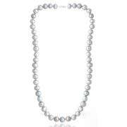 Gray Freshwater Cultured 8-9mm Pearls Necklace