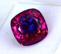 RARE-UNHEATED-UNTREATED-NATURAL-BI-COLOR- 11.00 CARAT PITAMBARI SAPPHIRE LOOSE GEMSTONE!