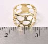 Unique Diamond Ring In 14K Yellow Gold