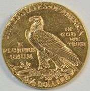 Great-looking BU 1925-D US $2.50 Indian Gold Piece. Lustrous