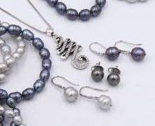 Group Lot of Pearl Jewelry