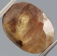UNTREATED! Shimmering 13.97ct earth toned faceted Sapphire