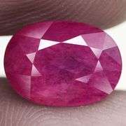 Violet red 3.07ct Winza Ruby